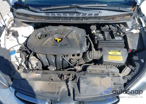 2013 Hyundai Elantra Limited z USA, uszkodzony, nr VIN 5NPDH4AE1DH391390